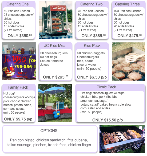 Catering Packeges